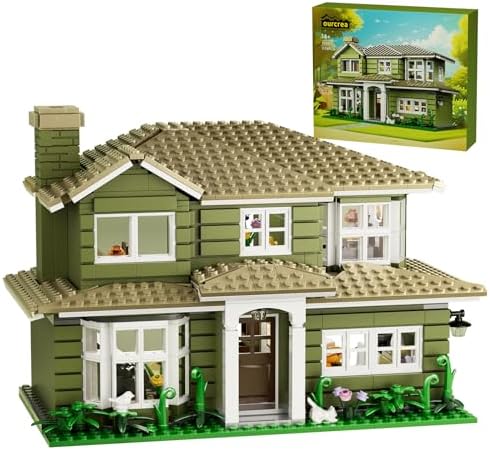 Modern House Building Set for Fans and Adults 1176 PCS 1