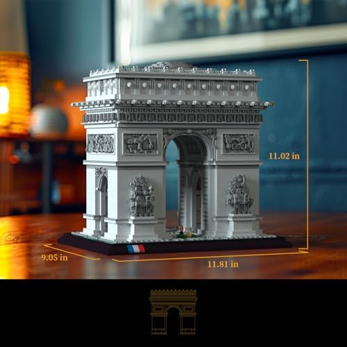 Givenni Architecture Arc de Triomphe Model Kit 4436PCS