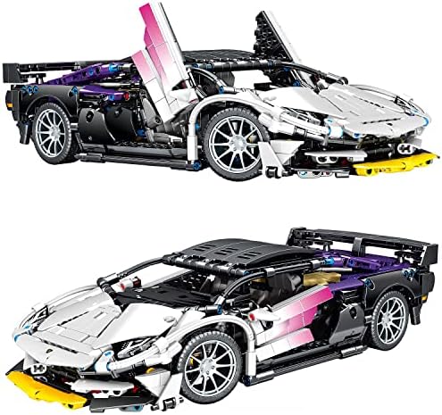 Super Sports Car Building Kit 114 Scale 1337 Pieces