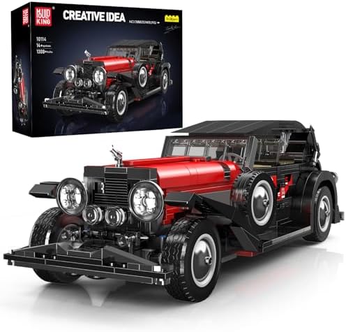 Mould King 10114 Classic Car Building Blocks Set 1308 Pieces