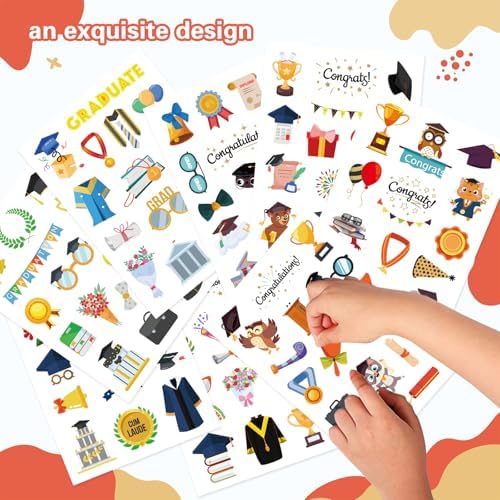 476pc Sakaipa Graduation Stickers Set