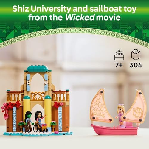 LEGO Wicked Glinda Elphaba Nessarose Shiz University Building Set for Kids 7