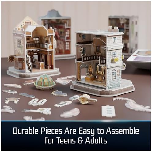 4D Build Harry Potter Diagon Alley 3D Puzzle Kit