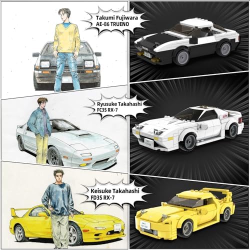 CaDA Initial D Mazda RX7 FD Building Set