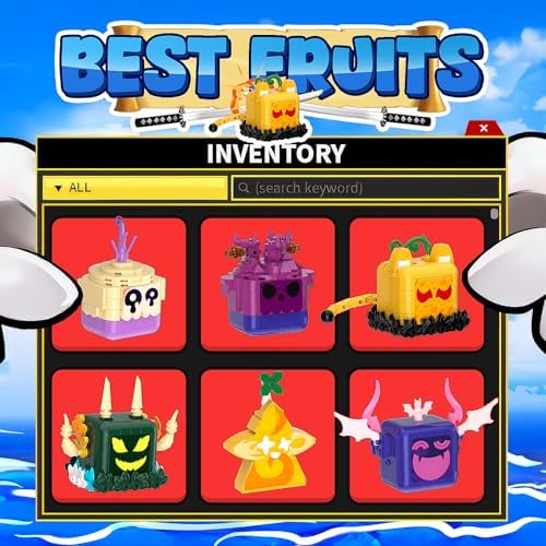 Treasure Fruits Building Blocks Toy Set for Kids 8-12 Years