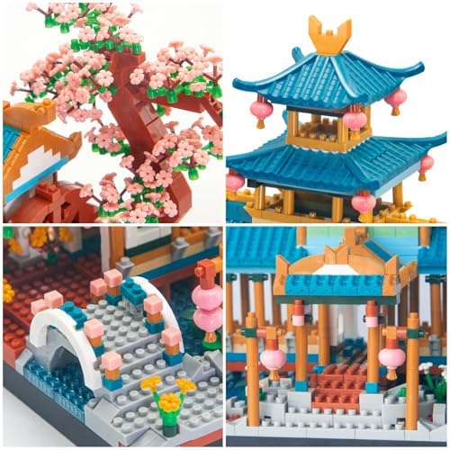Finger Rock Cherry Blossom Bonsai Building Set 2350 Pieces