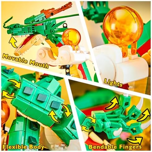 JMBricklayer Dragon Building Set for Adults
