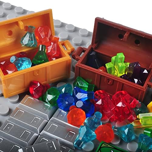 Treasure Building Blocks Set DIY Gold Bar Jewelry Kit
