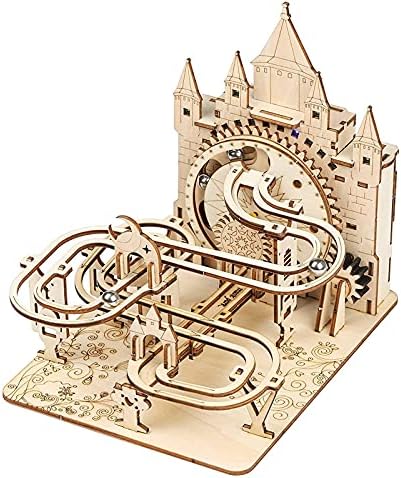 Music Park 3D Wooden Puzzle Marble Run Kit for Adults and Teens
