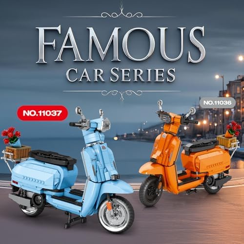Reobrix V200 Motorcycle Building Set for Kids and Adults