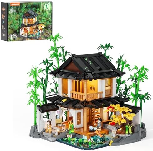 Lumibricks Bamboo House Lighting Set 2432 Pcs