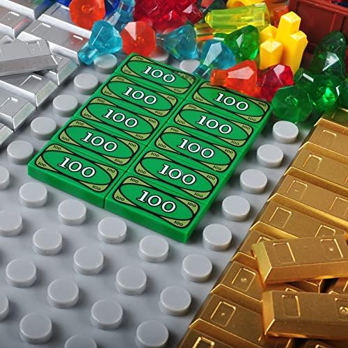 Treasure Building Blocks Set DIY Gold Bar Jewelry Kit
