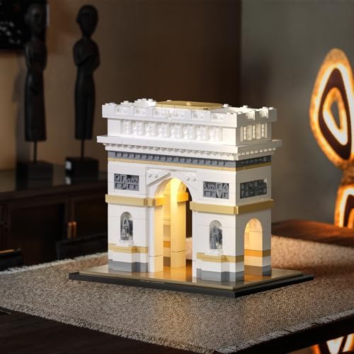itshWOee Architecture Arc de Triomphe Building Set for Adults Kids Age 6