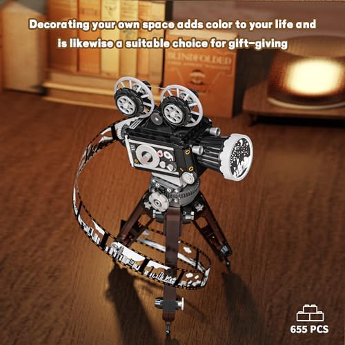 Retro 3 in 1 Camera Building Set for Adults