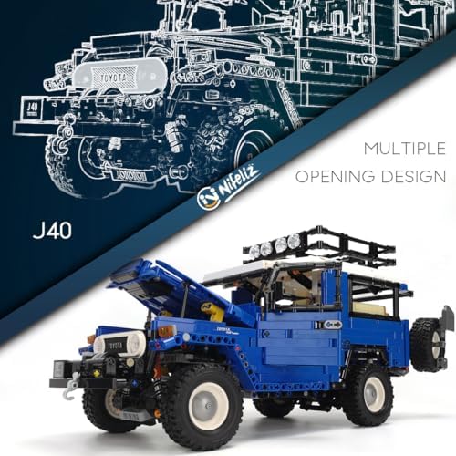 Nifeliz Off-Road Pickup J40 Land Cruiser 112 Scale Model Kit