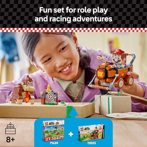 LEGO Super Mario Kart Donkey Kong DK Jumbo Building Set