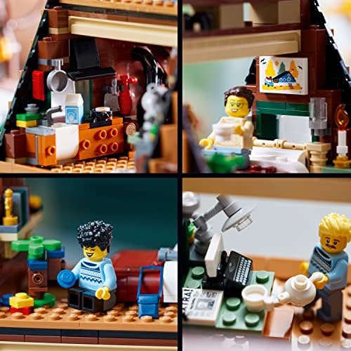 LEGO Ideas A-Frame Cabin 21338 Display Set