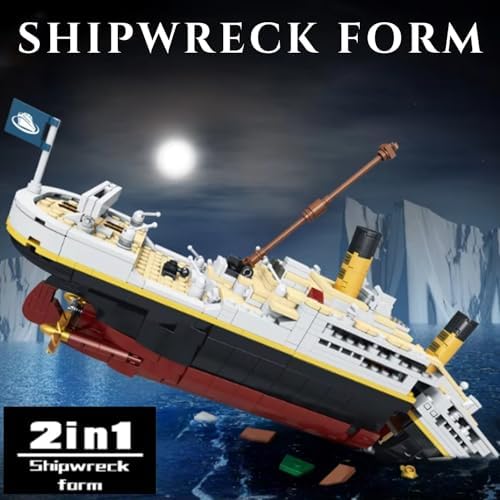 Liberty Imports Titanic Building Blocks Set