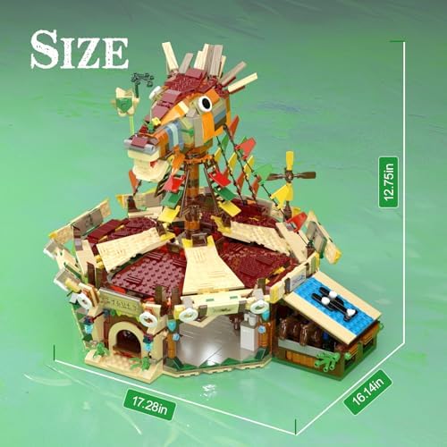 Horse Station Building Model Kit for Hyrule Fans