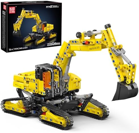 Mould King 17076 Excavator Building Set