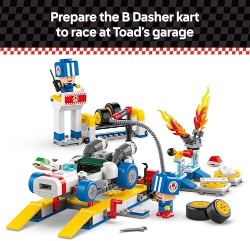 LEGO Super Mario Mario Kart Toads Garage Building Set