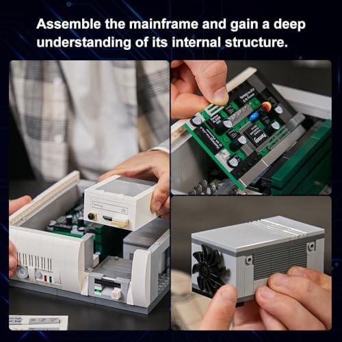 Retro Computer Building Set for Adults