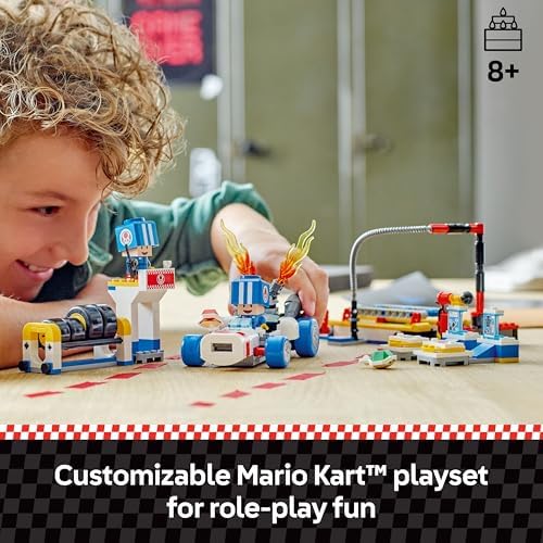 LEGO Super Mario Mario Kart Toads Garage Building Set