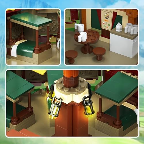 Horse Station Building Model Kit for Hyrule Fans
