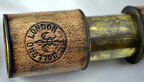 Brass Nautical Telescope in Gift Box