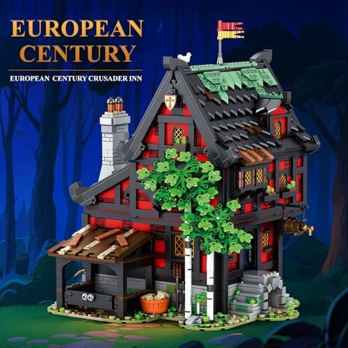Medieval Crusader Inn Building Block Set 2953PCS