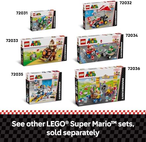 LEGO Super Mario Mario Kart Toads Garage Building Set