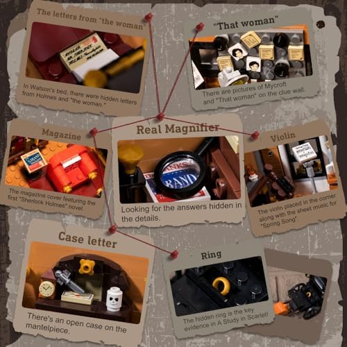 PANTASY Baker Street 221B Adult Building Block Set