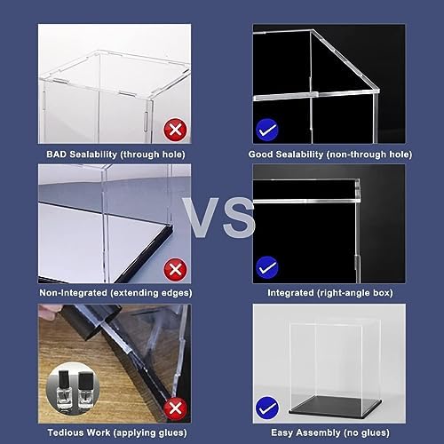 Acrylic Display Case with Lid for Collectibles