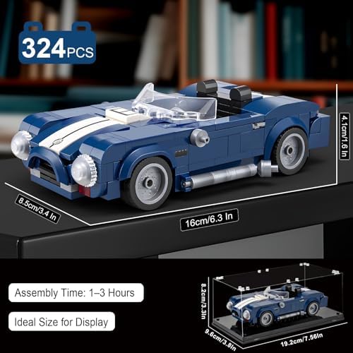 HIGH GODO Sports Car Building Set 324 Pieces