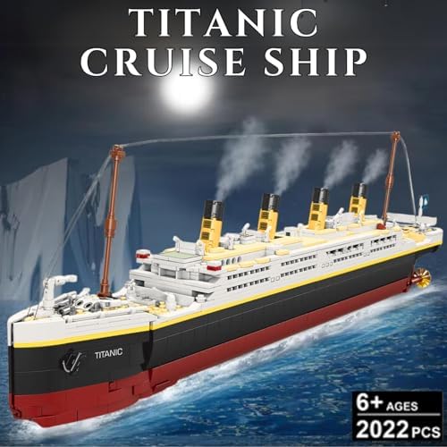 Liberty Imports Titanic Building Blocks Set