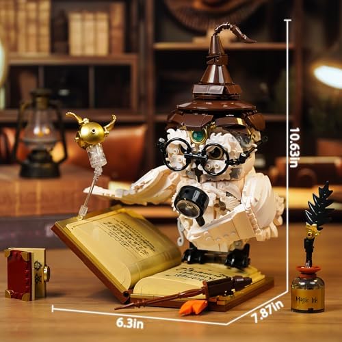 MOC Magic Owl Building Set Compatible with Lego