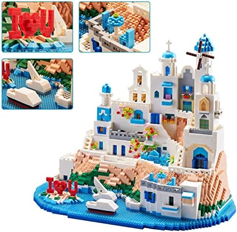 5810-Piece Micro Building Blocks Aegean Sea Castle