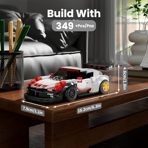 Mould King 911 RSR Racing Car Building Kit