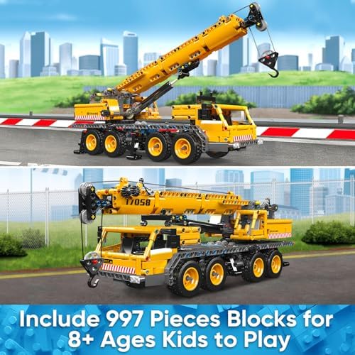 Mould King 17058 Crane Building Blocks Kit