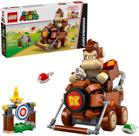 LEGO Super Mario Kart Donkey Kong DK Jumbo Building Set