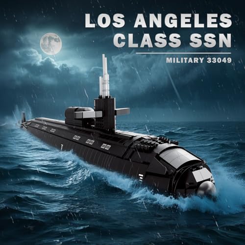 Nuclear Submarine Building Set for Adults 1125 Scale Model