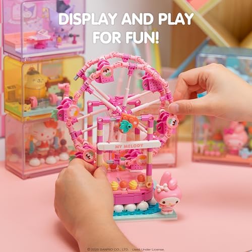 Hamee Hello Kitty Friends Summer Wonderland Water Theme Park Building Block Set