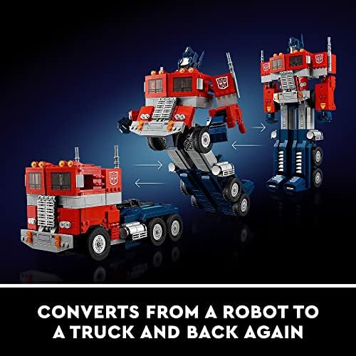 LEGO Icons Optimus Prime 10302 Transforming Figure Set