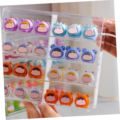 GANAZONO Car Model Storage Box Display Case 2 Pack