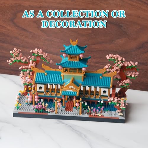 Finger Rock Cherry Blossom Bonsai Building Set 2350 Pieces