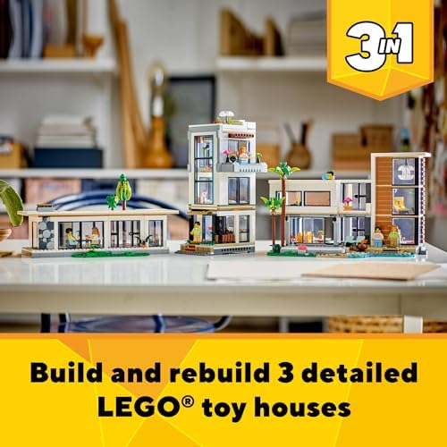LEGO Creator 3 in 1 Modern Toy House for Kids