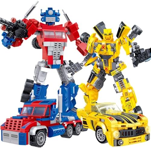 Transforming Robot Truck Building Set for Kids 12 636 Pieces