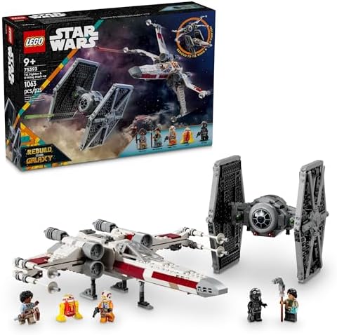 LEGO Star Wars TIE Fighter X-Wing Mash-Up Building Set 75393