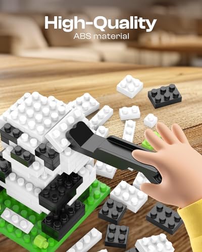 Kimiangel Mini Animal Building Blocks 12 Pack for Kids Party Favors