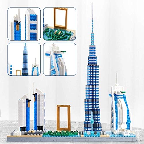 Dolblock Dubai Skyline 2545 Piece Model Kit